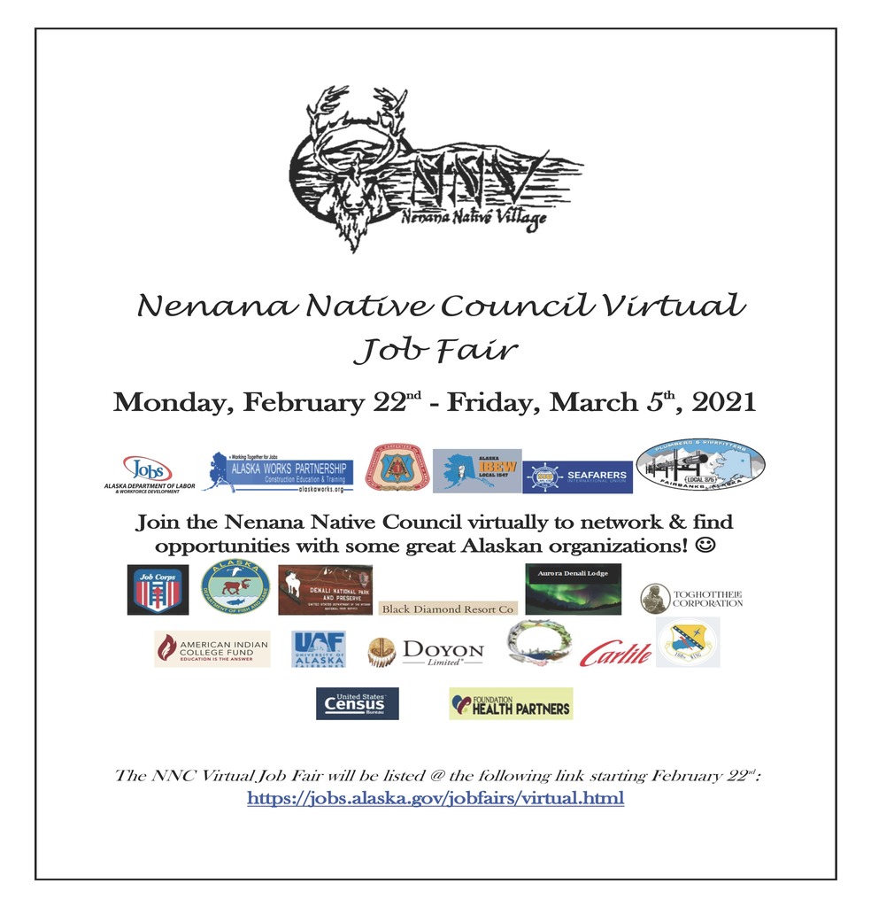 NNC Virtual Job Fair Flyer